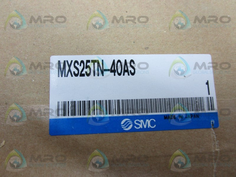 SMC MXS25TN-40AS AIR SLIDE TABLE CYLINDER  NSFS