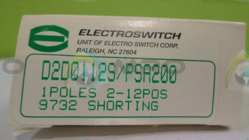 ELECTROSWITCH 9732 ROTARY SWITCH NSMP