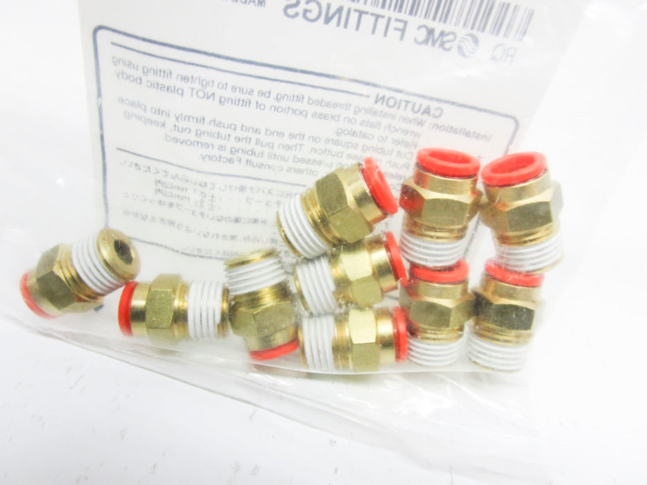SMC KQ2H09-02AS MALE ADAPTER (PKG OF 10)  NSMP