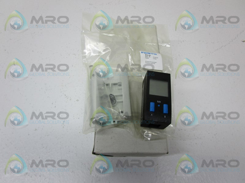 FESTO SDE1-D10-G2-MS6-C-P1-M8-G5 192766 PRESSURE SENSOR  NSMP