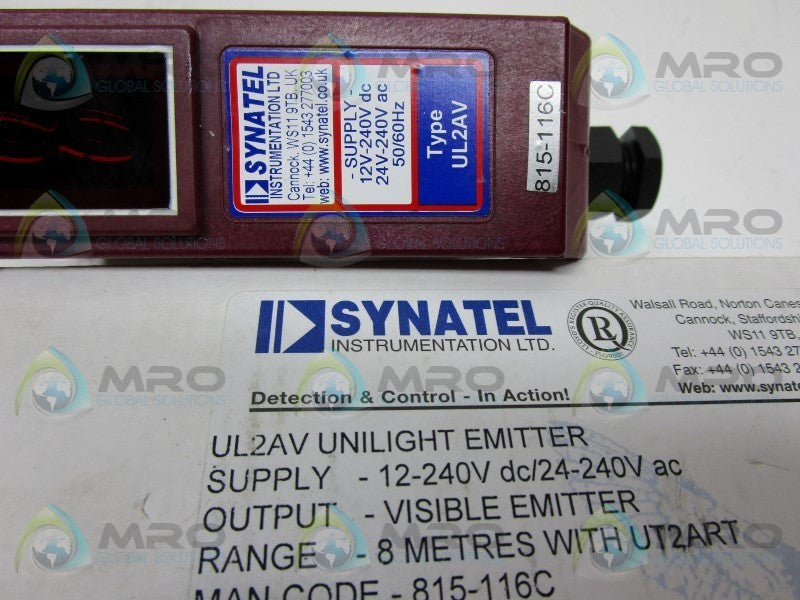SYNATEL UL2AV UNILIGHT EMITTER  NSMP