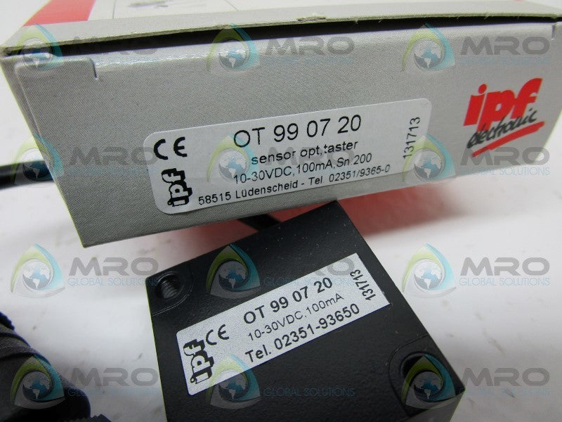 IPF ELECTRONIC OT990720 OPT TASTER SENSOR  NSMP