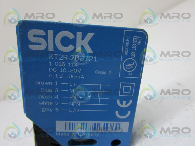 SICK KT2R-2B3721 PHOTOELECTRIC SENSOR  NSNP