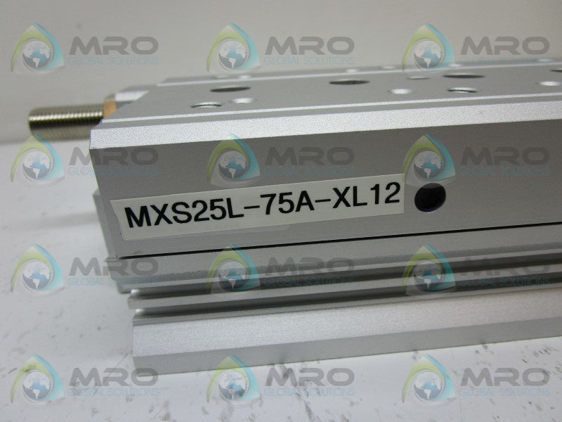 SMC MXS25L-75A-XL12 AIR SLIDE TABLE CYLINDER  NSNP