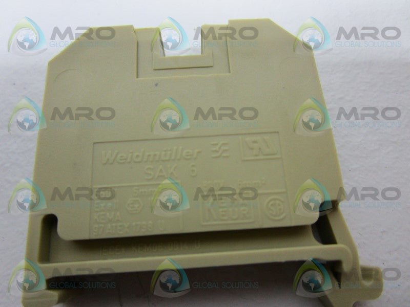 WEIDMULLER SAK6 TERMINAL BLOCK  NSNP