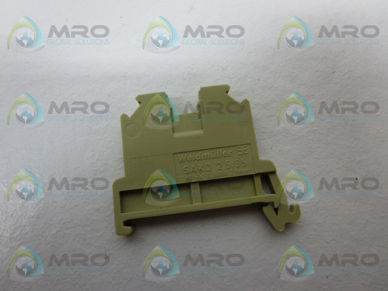 WEIDMULLER SAKD2,5/35 TERMINAL BLOCK  NSNP