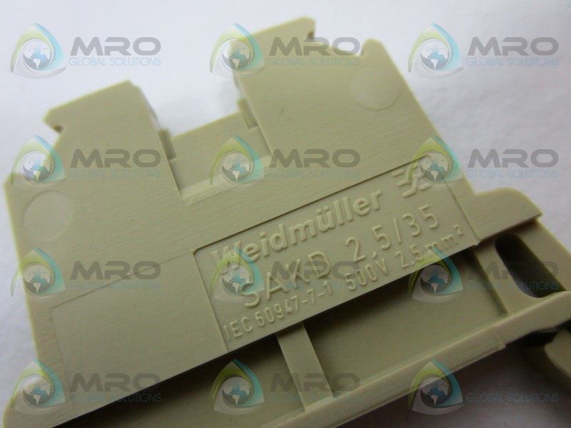 WEIDMULLER SAKD2,5/35 TERMINAL BLOCK  NSNP