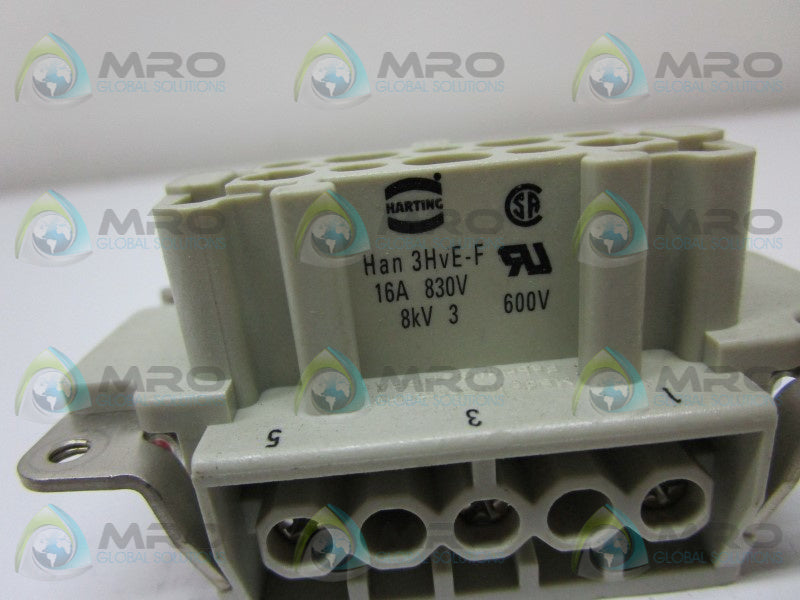 HARTING HAN3HVE-F CONNECTOR  NSNP