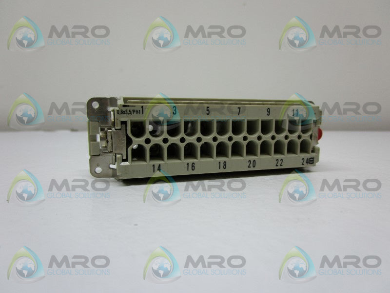 HARTING HAN10HVE-M CONNECTOR  NSNP