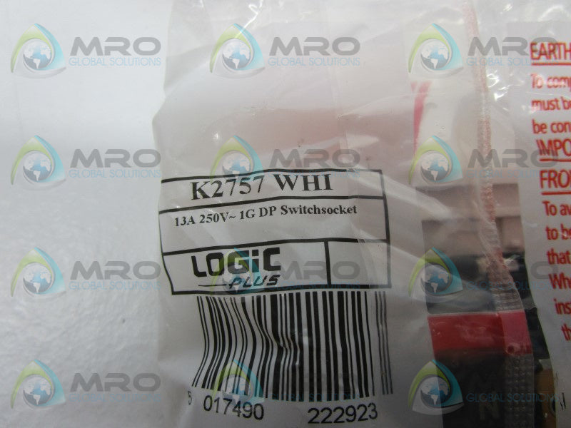 MK K2757-WHI SWITCH SOCKET  NSMP
