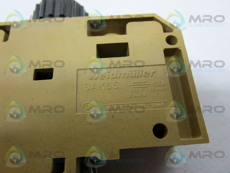 WEIDMULLER SAKS5 TERMINAL BLOCK  NSNP