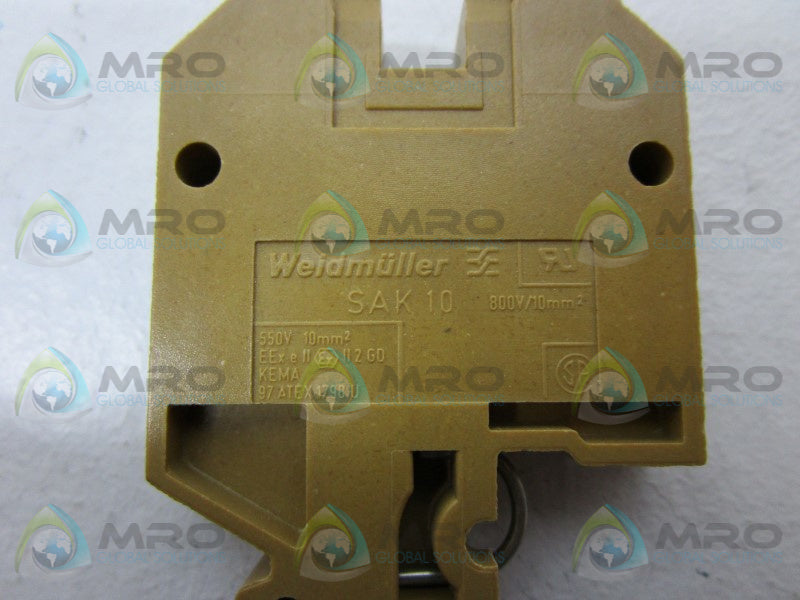 WEIDMULLER SAK10 TERMINAL BLOCK  NSNP