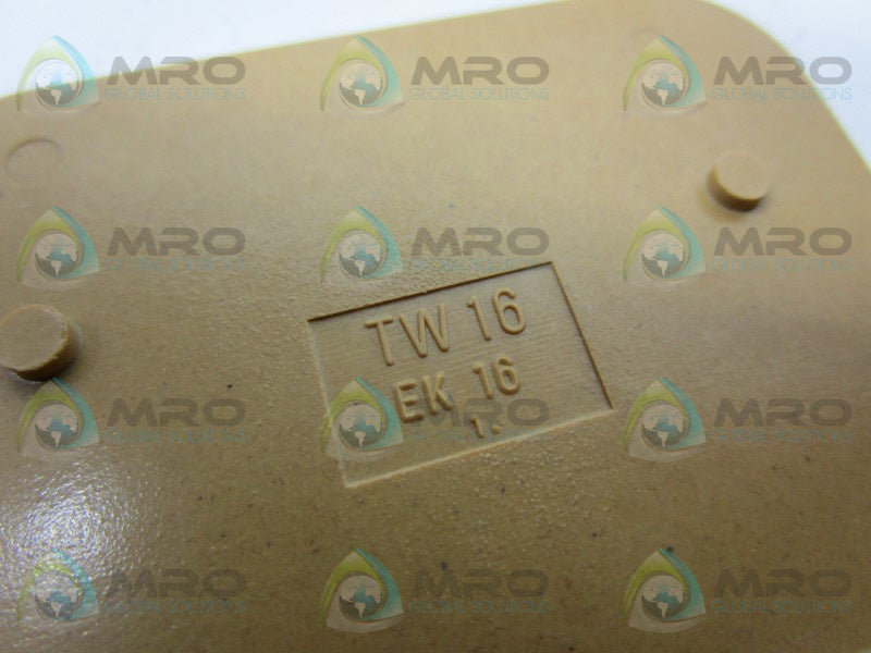 WEIDMULLER TW16 END PLATE  NSNP