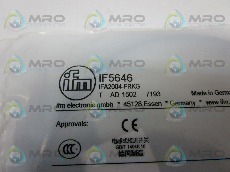 IFM EFECTOR IF5645 PROXIMITY SENSOR  NSMP