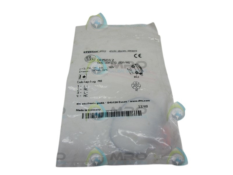 IFM EFECTOR OH5012 PHOTOELECTRIC SENSOR  NSMP