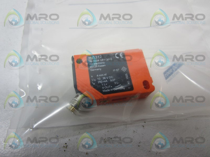 IFM EFECTOR IN5312 INDUCTIVE SENSOR  NSMP