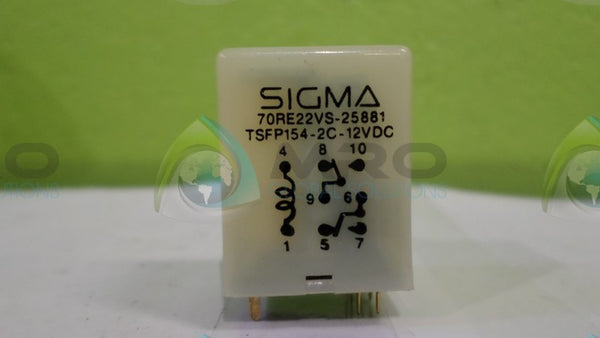 SIGMA TSFP154-2C-12VDC RELAY NSNP
