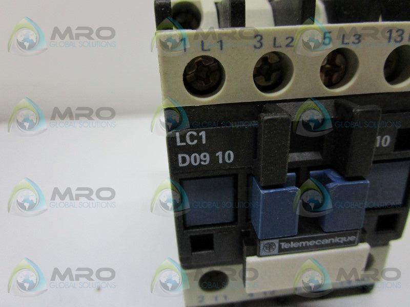 TELEMECANIQUE LC1D0910F5 CONTACTOR 110V  NSNP