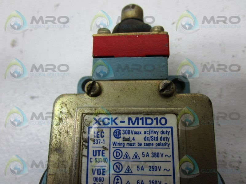 TELEMECANIQUE XCK-M1D10 LIMIT SWITCH  UNMP