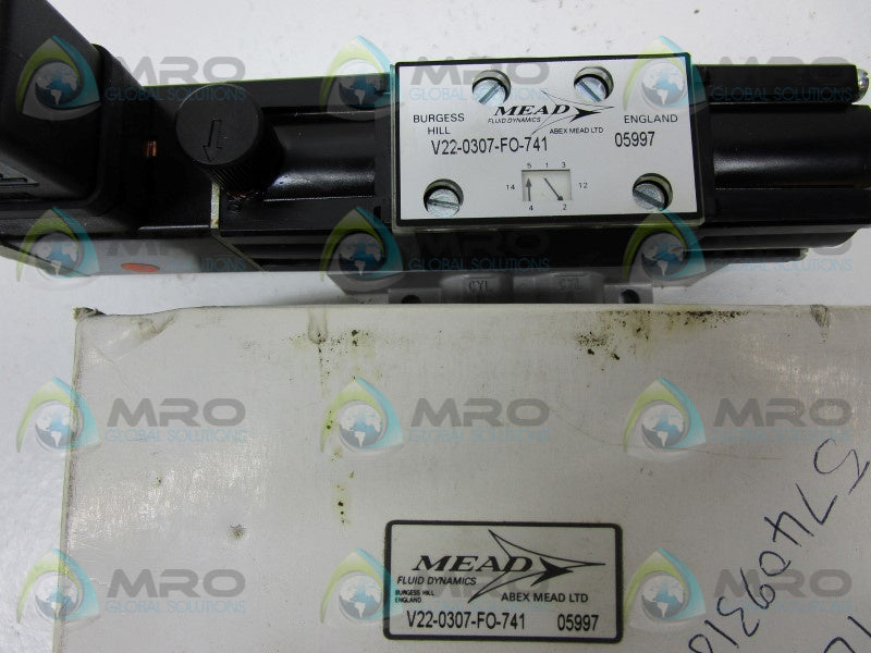 MEAD V22-0307-FO-741 SOLENOID VALVE  NSMP
