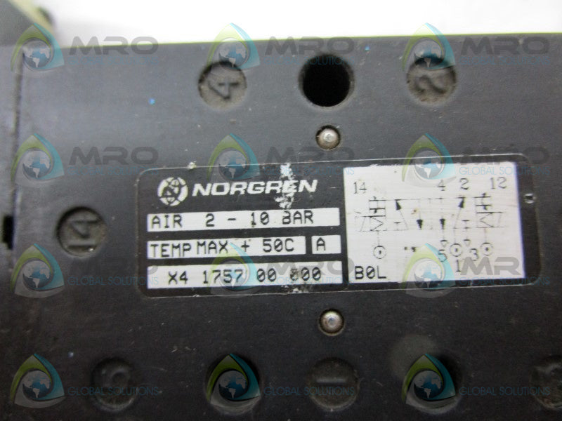 NORGREN X4175700000 SOLENOID VALVE  NSNP