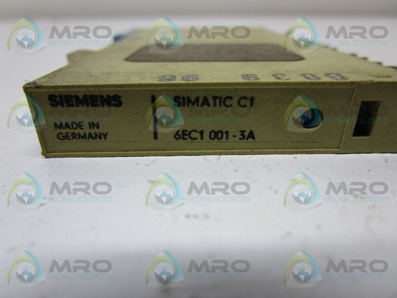 SIEMENS SIMATIC C1 6EC1001-3A CONTACT BLOCK  UNMP