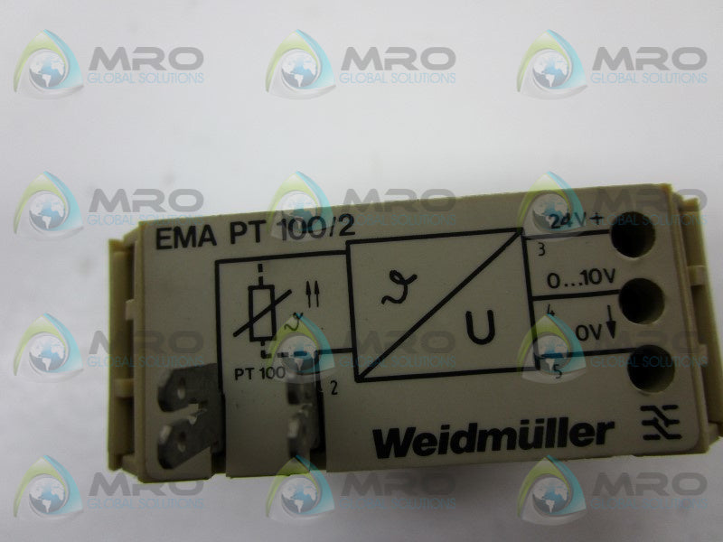 WEIDMULLER EMAPT100/2 TERMINAL BLOCK  NSNP