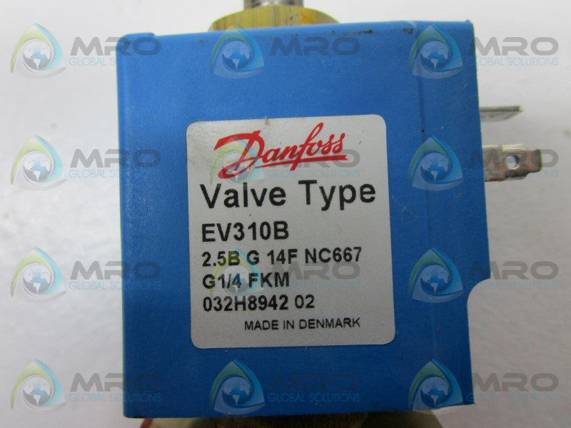 DANFOSS EV310B SOLENOID VALVE 24VDC  NSNP