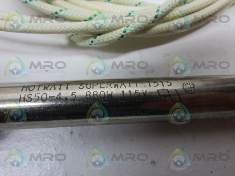 HOTTWATT SC50-4.5 HEATER CARTRIDGE 880W 115V  NSNP