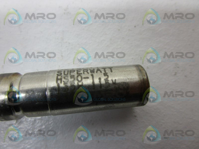 HOTTWATT HS50-1,5 HEATER CARTRIDGE 155W 115V  NSNP