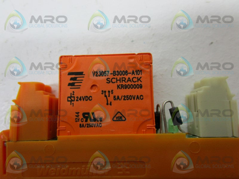 WEIDMULLER 1101611001 RAIL MOUNT RELAY  NSNP