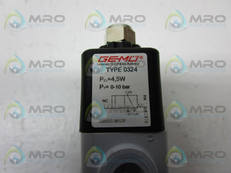 GEMU 0324 SOLENOID VALVE  NSNP