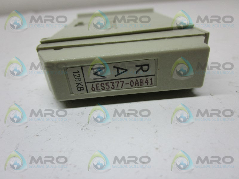 SIEMENS 6ES5377-0AB41 MEMORY CARD  NSNP