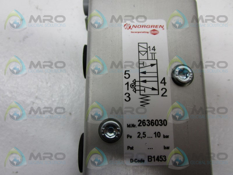 NORGREN 2636030 SOLENOID VALVE  NSNP
