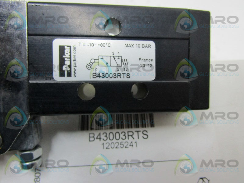 PARKER B43003RTS SOLENOID VALVE  NSMP