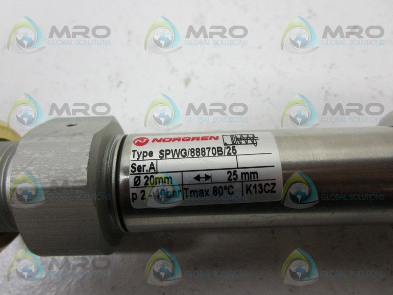 NORGREN SPWG/88870B/25 PNEUMATIC CYLINDER  NSNP
