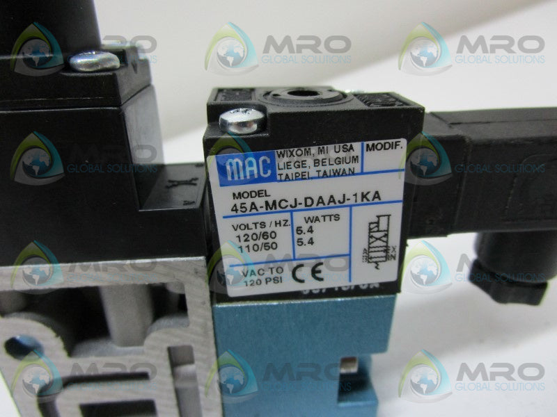 MAC 45A-MCJ-DAAJ-1KA SOLENOID VALVE  NSNP