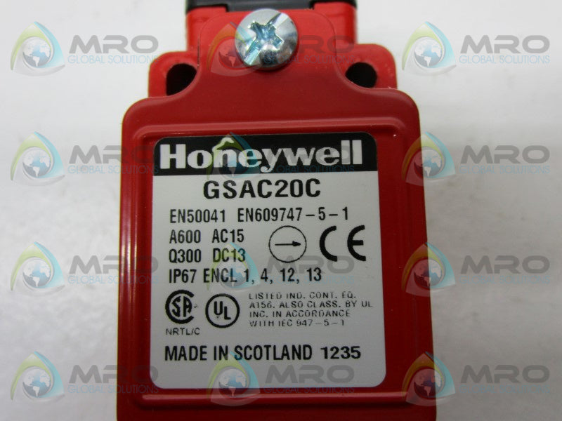 HONEYWELL GSAC20C LIMIT SWITCH  NSNP