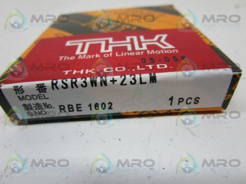 THK RSR3WN+23LM ROLLER BEARING  NSFS