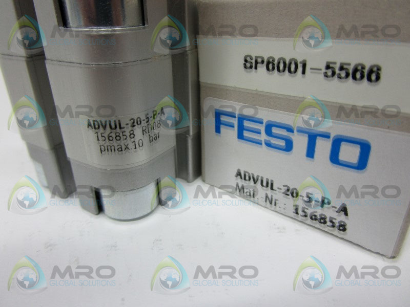 FESTO ADVUL-20-5-P-A PNEUMATIC CYLINDER  NSMP