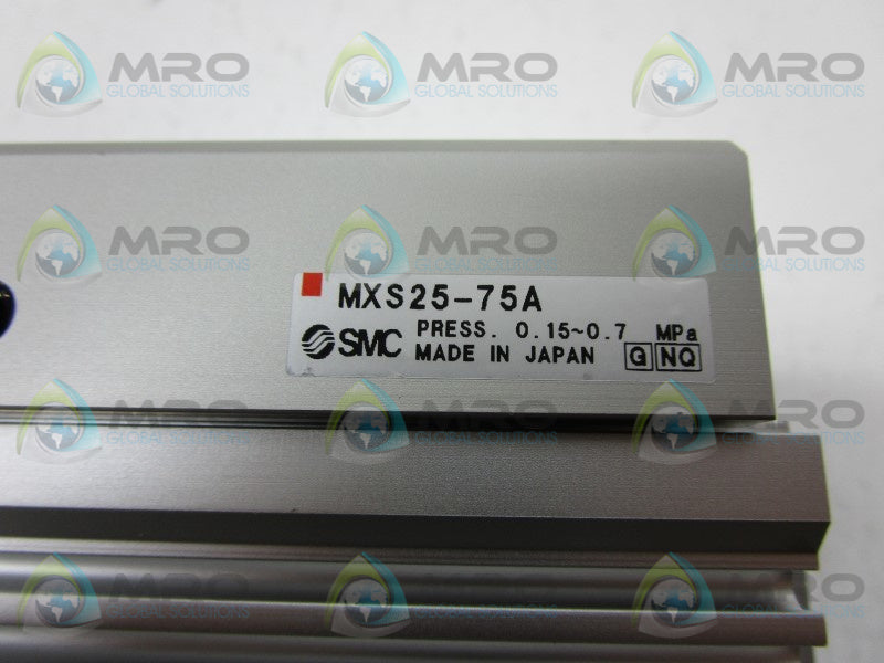 SMC MXS25-75A AIR SLIDE TABLE CYLINDER  NSNP