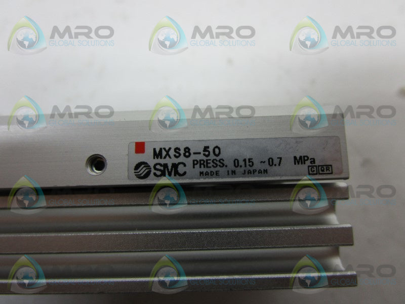 SMC MXS8-50 AIR SLIDE TABLE CYLINDER  NSNP