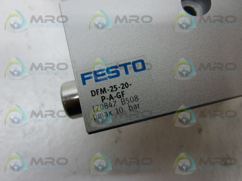 FESTO DFM-25-20-P-A-GF PNEUMATIC CYLINDER  NSNP