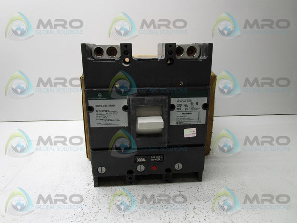 GENERAL ELECTRIC TJJ426300WL CIRCUIT BREAKER 300A  NSMP