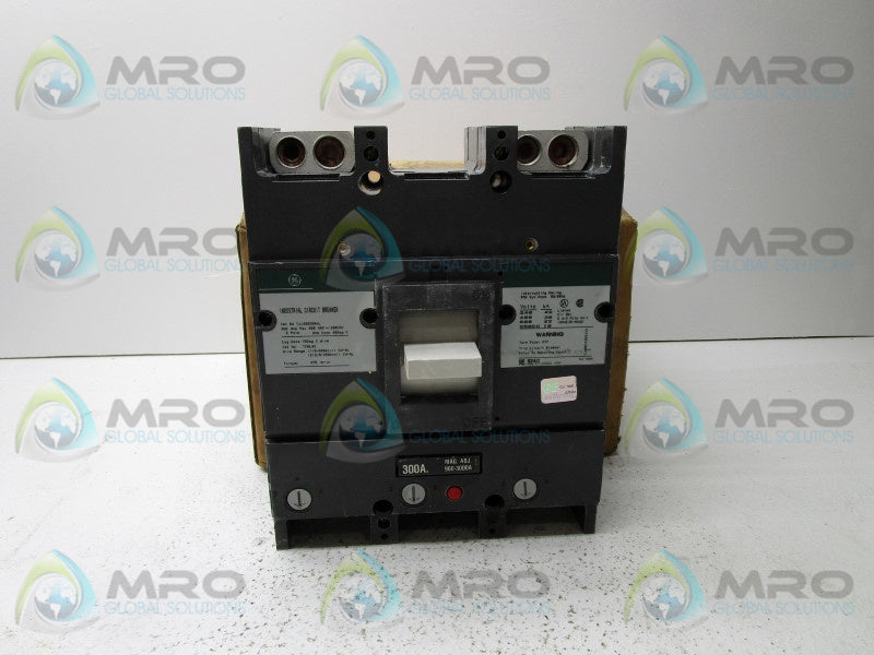 GENERAL ELECTRIC TJJ426300WL CIRCUIT BREAKER 300A  NSMP