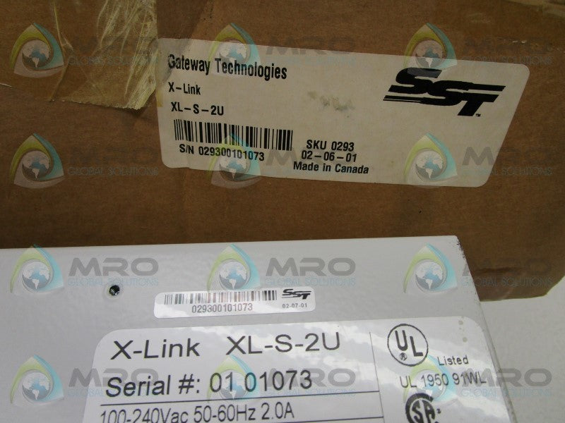 SST XL-S-2U TRANSLATION BRIDGE  NSMP