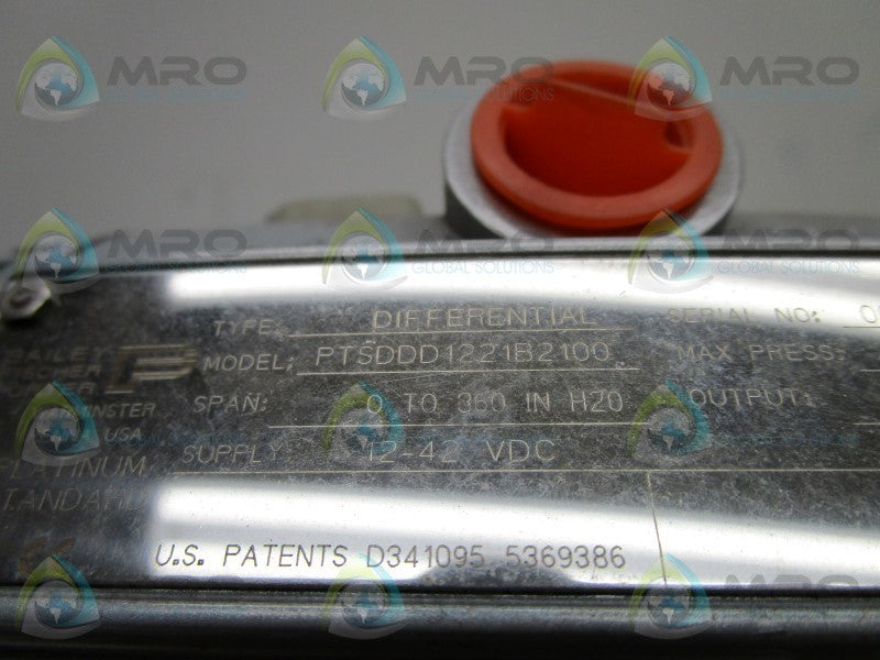 BAILEY PTSDDD1221B2100 PRESSURE TRANSMITTER  NSNP