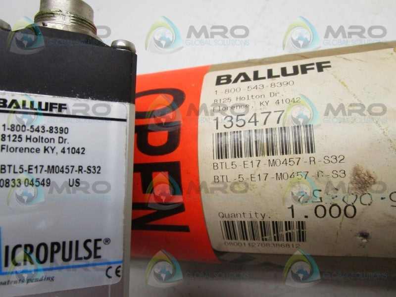 BALLUFF BTL5-E17-M0457-R-S32 MICROPULSE TRANSDUCER  NSMP