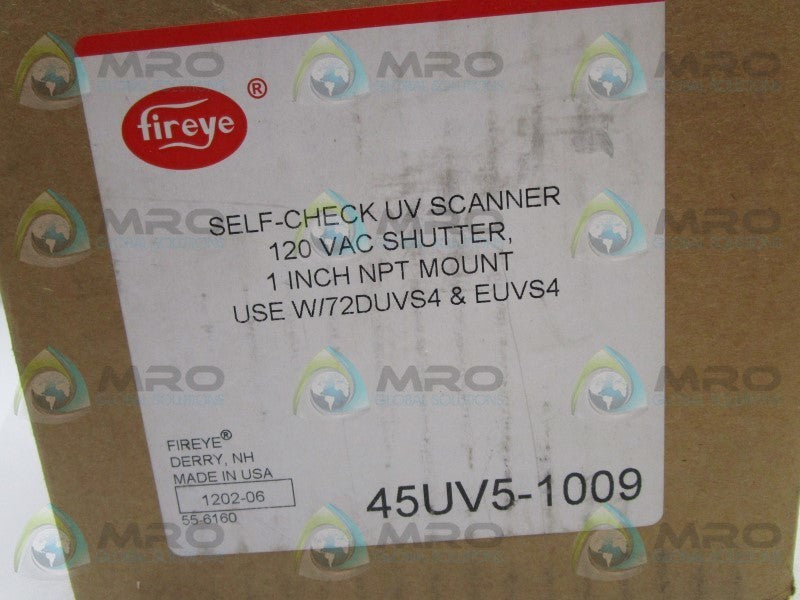 FIREYE 45UV5-1009 SELF-CHECK UV SCANNER * FACTORY SEALED *