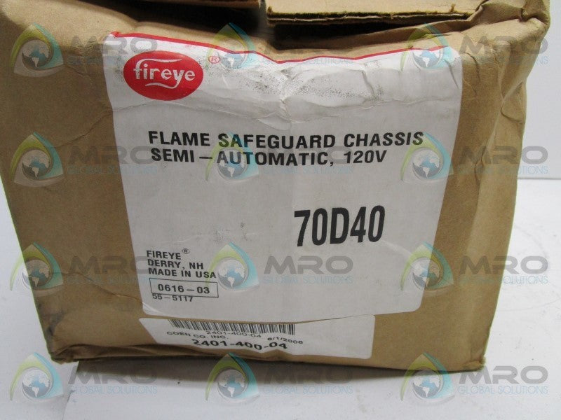 FIREYE 70D40 NSFS